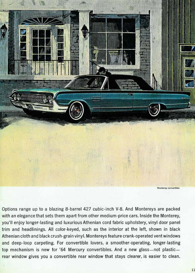 1964 Mercury Full-Size Brochure Page 2
